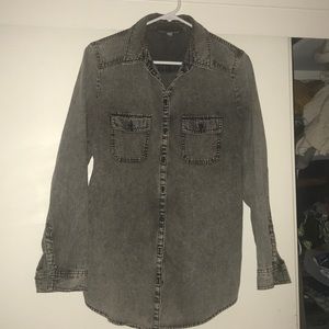 Denim gray ash color